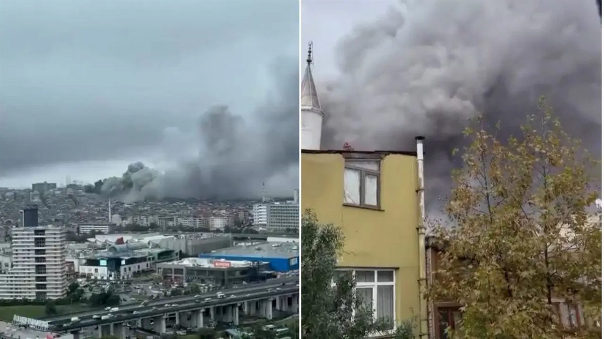 Bayrampaşa'da Sanayi Sitesinde Yangın Çıktı