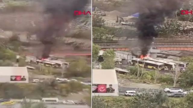 Ataköy'deki yangınla ilgili İBB'den açıklama geldi