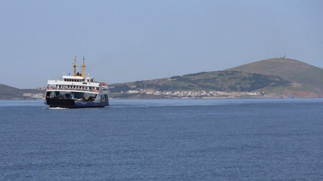 Gökçeada ve Bozcaada feribot seferleri yarın iptal edildi