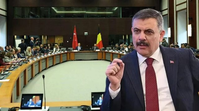 İçişleri Bakanı Çiftçi, Belçika'ya suç örgütleri listesi verdi