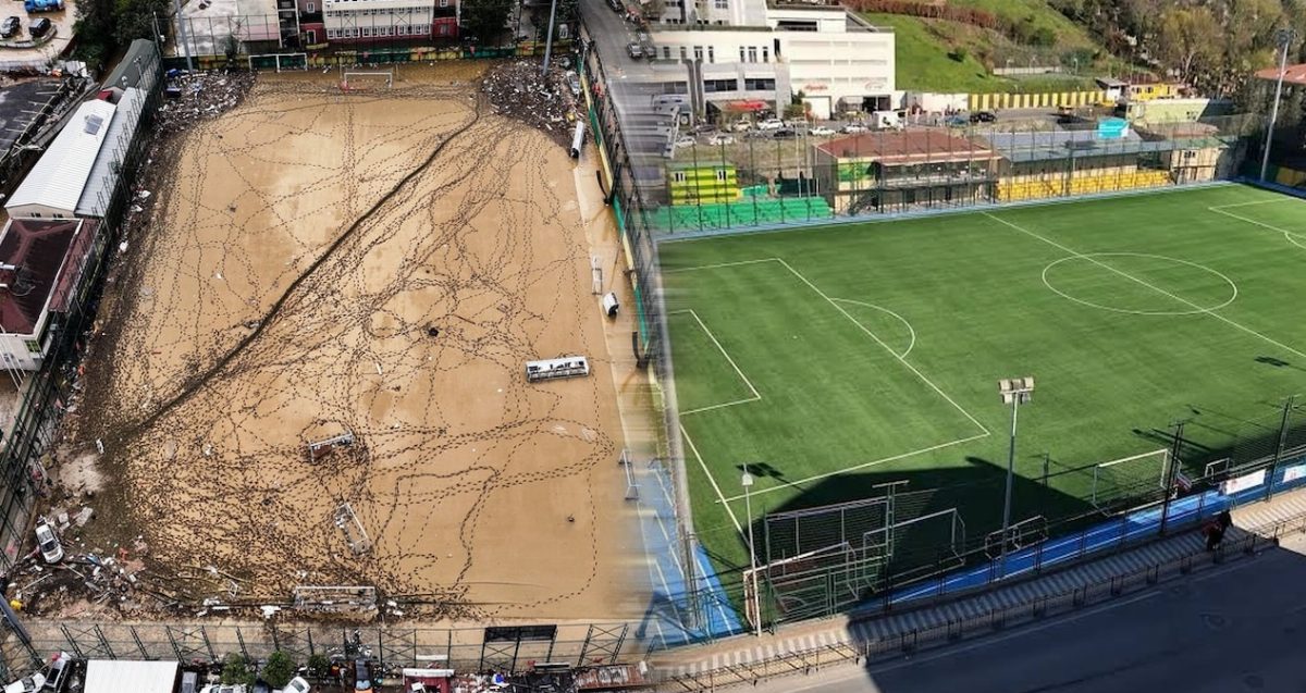 Ayazağa Atatürk Stadı, sel felaketi sonrası yıkılıyor