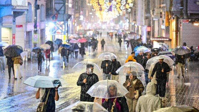 İstanbul'da Yarın İçin Turuncu Kodlu Meteorolojik Uyarı