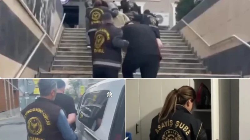 İstanbul'da 10 sosyal medya fenomeni gözaltına alındı