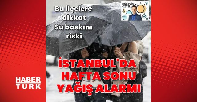 İstanbul'da Cumartesi Günü Yağış Bekleniyor
