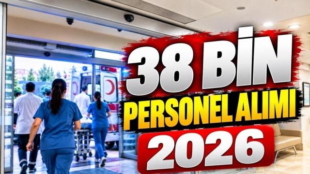 38 Bin Hekim Dışı Sağlık Personeli Alımı 2026'da Olacak