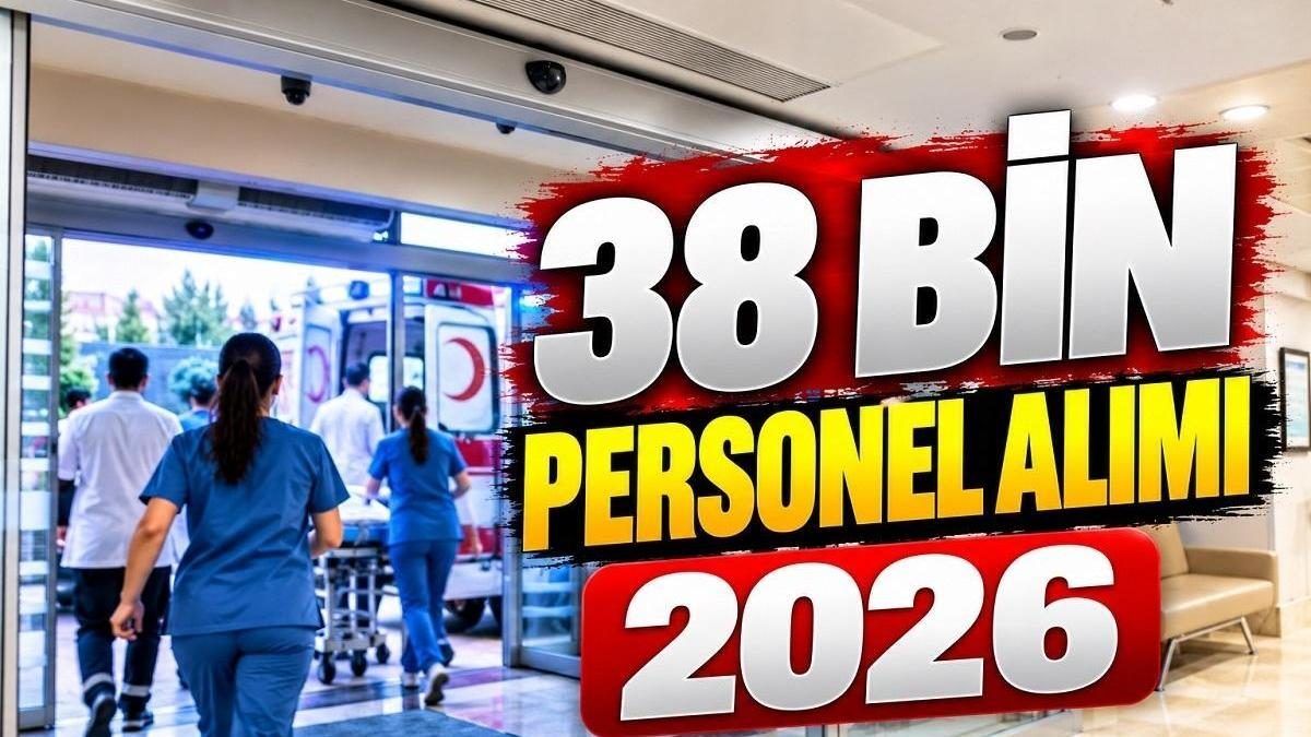 38 Bin Hekim Dışı Sağlık Personeli Alımı 2026'da Olacak