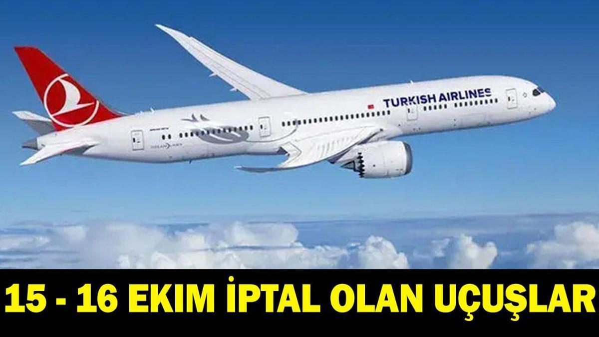 İstanbul'da 15-16 Ekim Uçuşları İptal Durumu Açıklandı