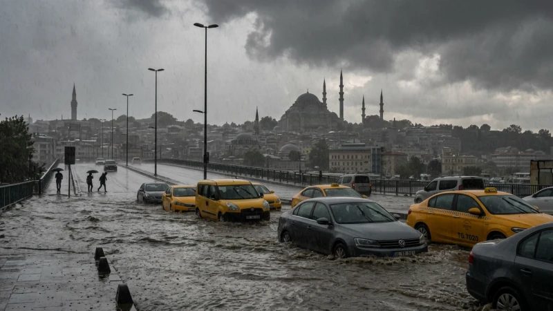 İstanbul'daki rekor yağışın sebepleri açıklandı