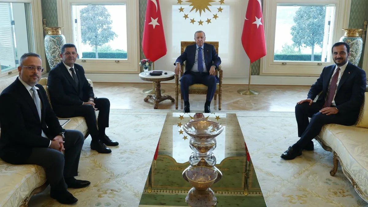 Çekmeköy projeleri Cumhurbaşkanı Erdoğan'a sunuldu