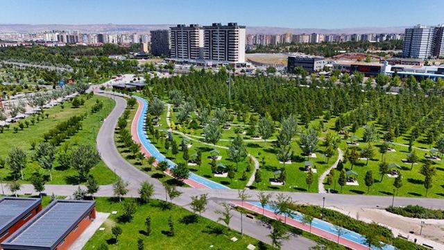 Kayseri'ye uluslararası ödül: Recep Tayyip Erdoğan Millet Bahçesi'ne 'Yeşil Bayrak'