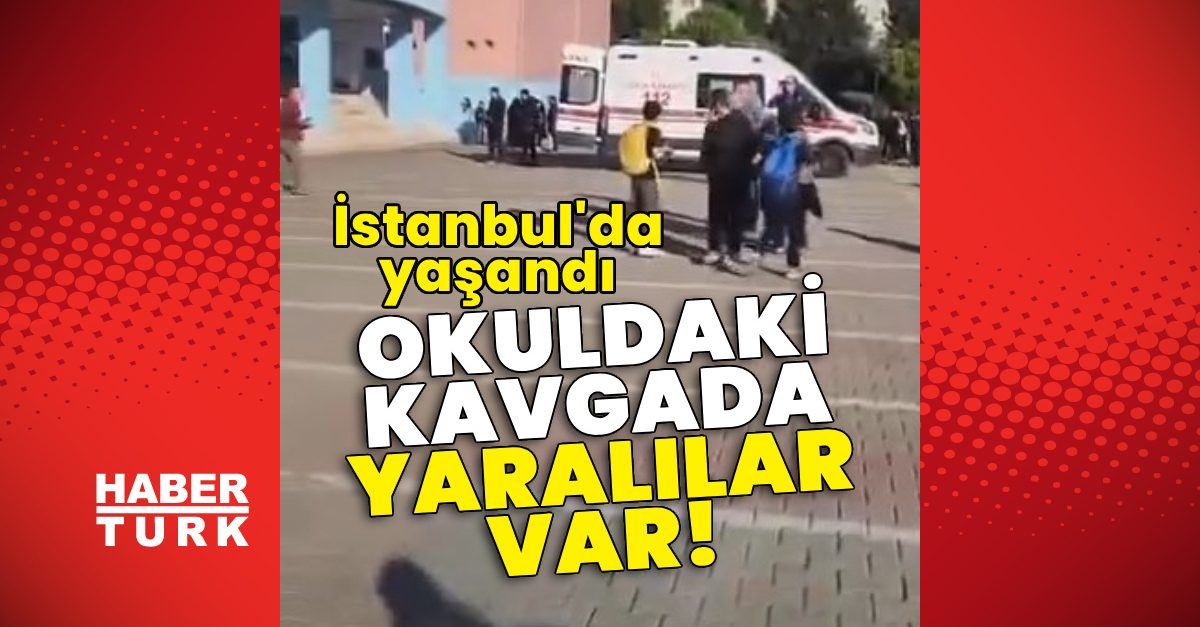 Başakşehir'de Ortaokulda Öğrenciler Arasında Kavga Çıktı