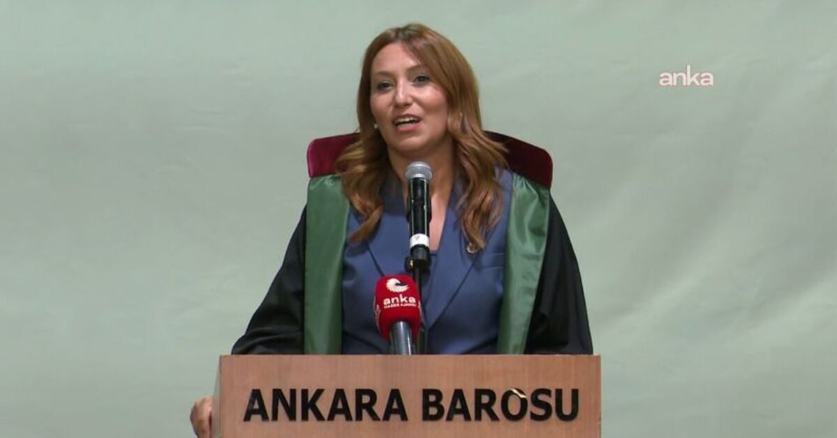 Ankara Barosu'nun yeni başkanı Elçin Özge Şimşek Çağlayan oldu