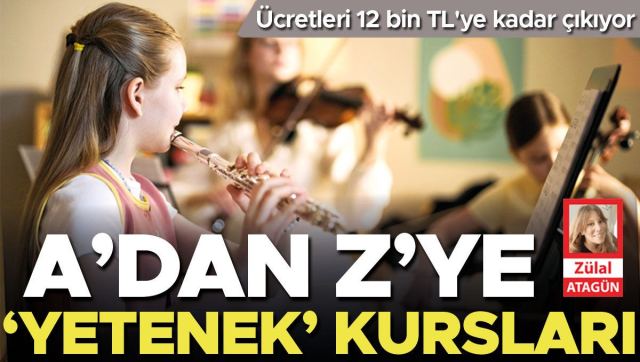 İstanbul'da Yetenek Kursları Ücretleri 1.350 TL'den Başlıyor