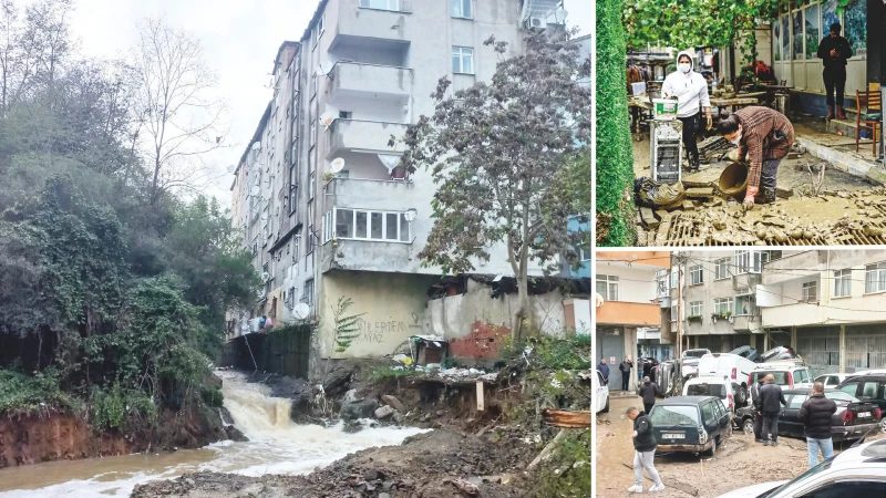 Sarıyer Ayazağa'da Sel Felaketi: 300 İş Yeri Hasar Gördü