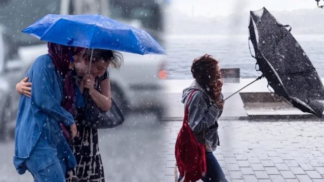 İstanbul'da fırtına ve yağış uyarısı yapıldı
