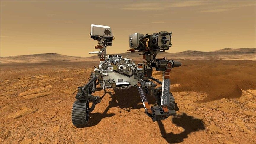 Perseverance Aracı Mars'ta Mesafe Rekoru Kırdı