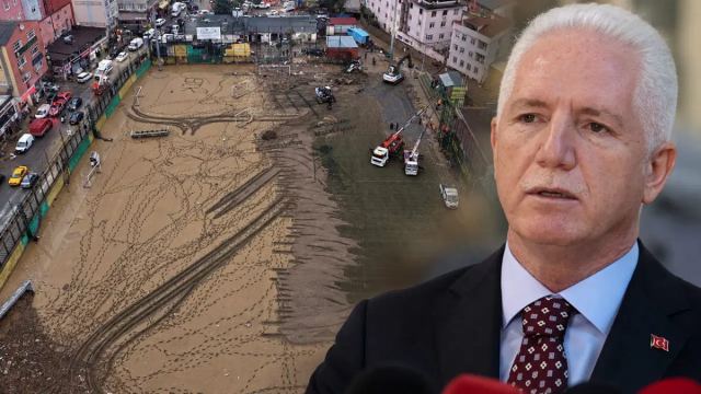İstanbul Valisi Gül, Ayazağa'daki sel durumu hakkında bilgi verdi