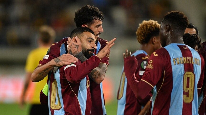Trabzonspor, KuPS Kuopio'yu Finlandiya'da 4-2 ile geçti