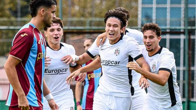 Beşiktaş U19 Takımı, Trabzonspor'u Deplasmanda 4-1 Yendi