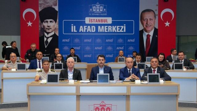 İstanbul'da Afet Koordinasyon Toplantısı gerçekleştirildi