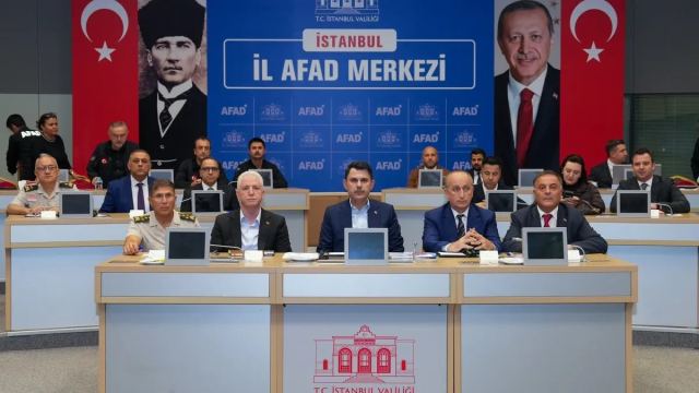 İstanbul'da Afet Koordinasyon Toplantısı yapıldı
