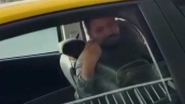 Küçükçekmece'de taksi tartışması: 'Ben nakliyeci değilim'