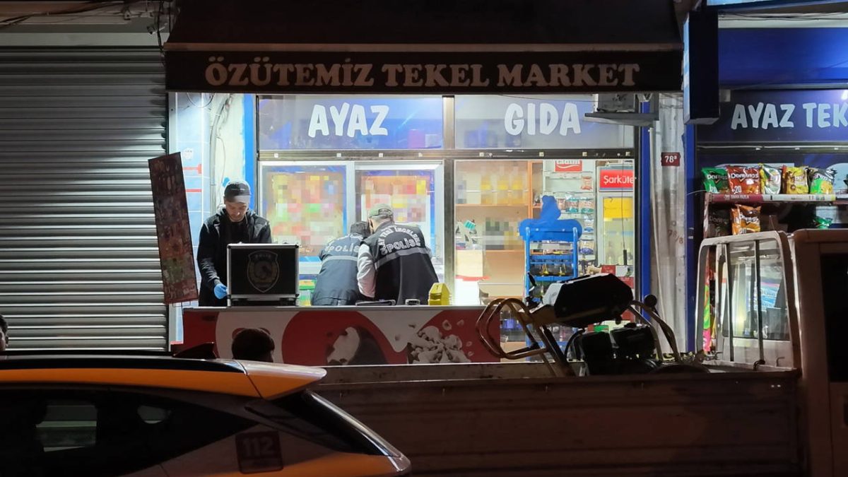 İstanbul Avcılar'da tekel bayisine silahlı saldırı gerçekleşti