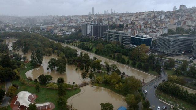 İstanbul Ekim'de Yağış Rekoru Kırdı