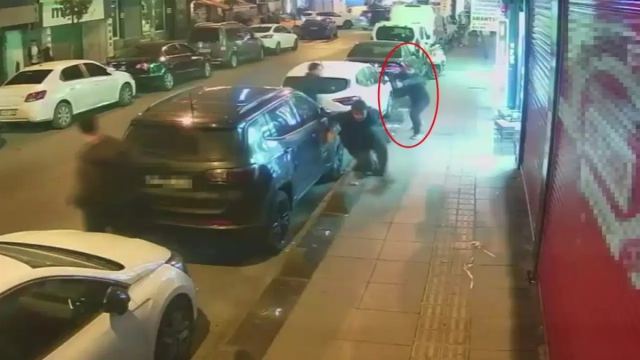 Esenler'de silahlı olayın gerçek nedeni güvenlik kamerasında