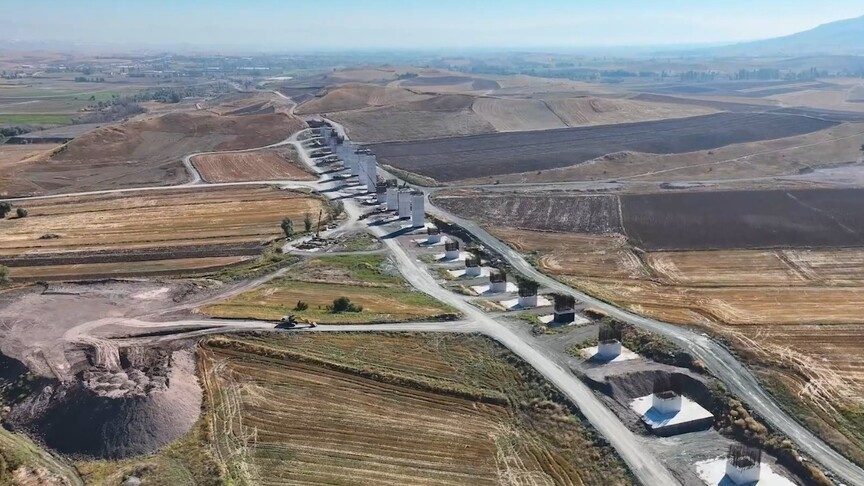 Uraloğlu: Ankara-Samsun hızlı demir yolu hattında ilerleme yüzde 40'ı geçti