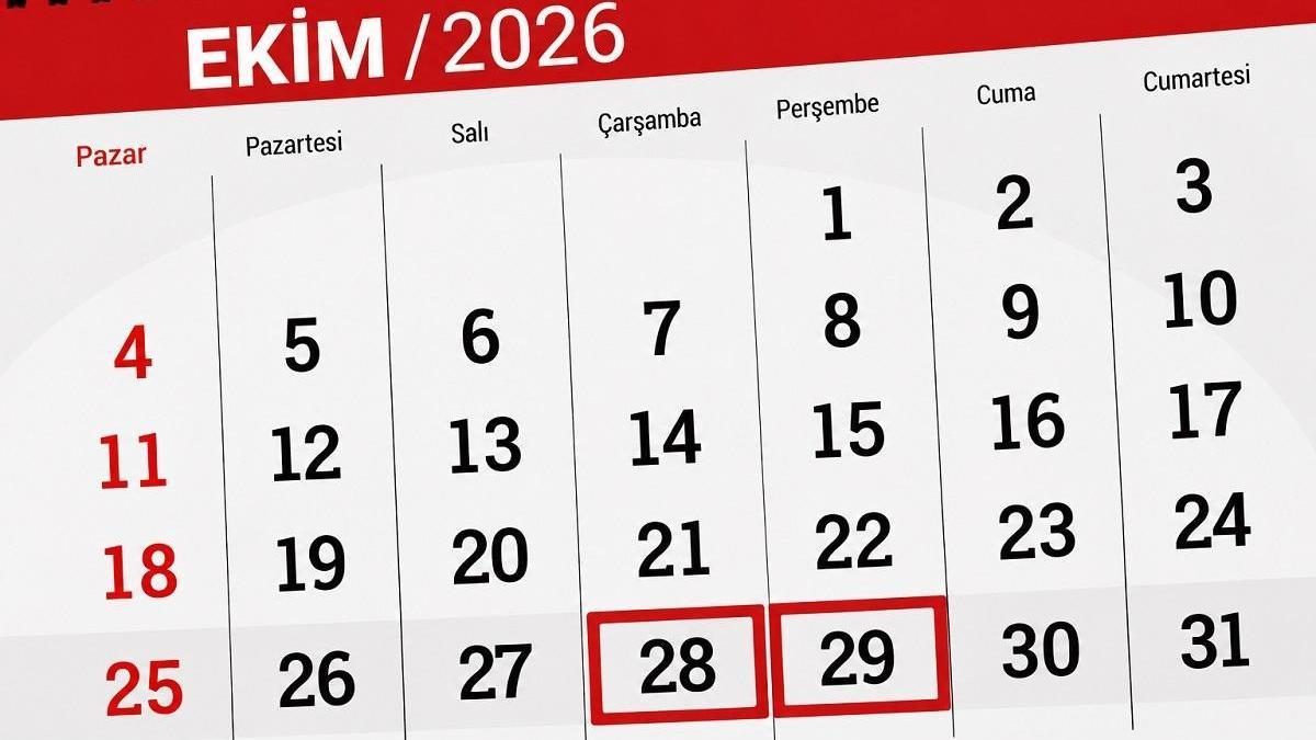 28 Ekim Yarım Gün Tatil Olacak mı?