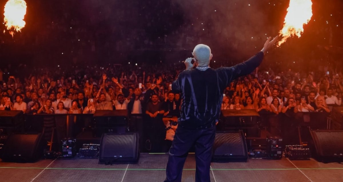 Amr Diab İstanbul'da 7 bin 500 kişiye konser verdi
