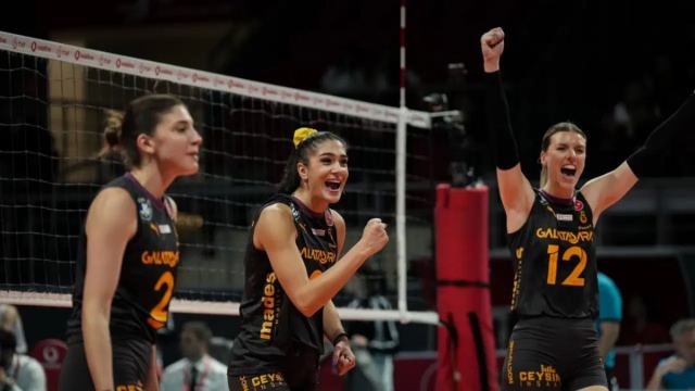 Galatasaray Daikin, İlbank'ı 3-1 Yenerek İkinci Galibiyetini Aldı