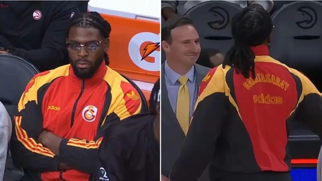 Lu Dort, Galatasaray Eşofmanıyla NBA Maçına Katıldı