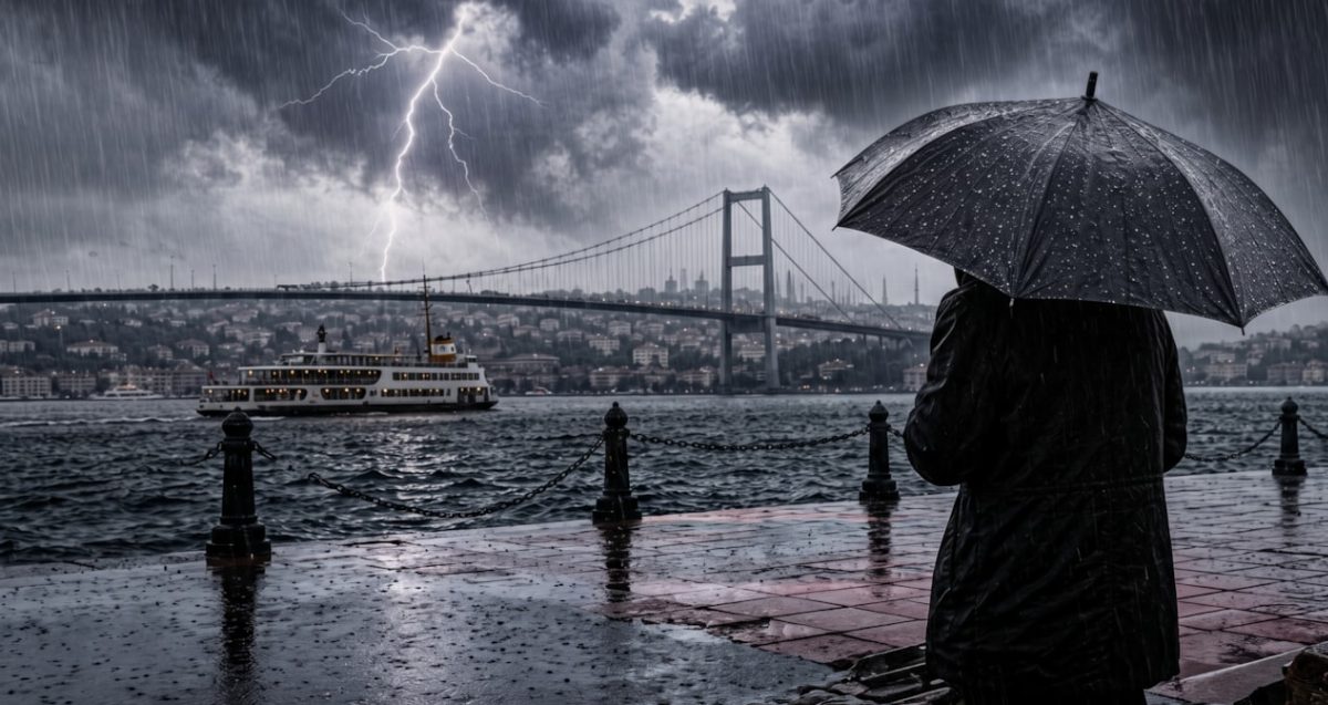İstanbul'da Meteoroloji sağanak yağış için uyardı