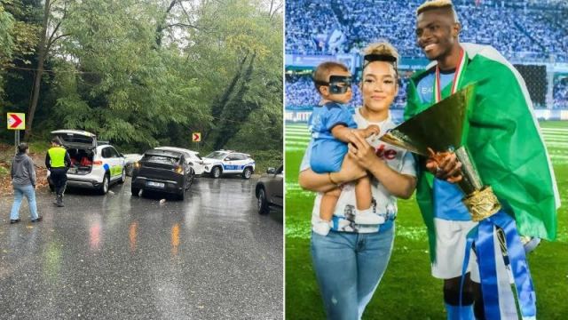 Victor Osimhen'in sevgilisi Stefanie Ladewig kazaya karıştı