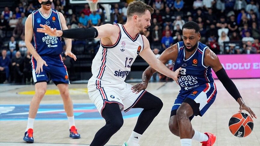 Anadolu Efes, Bayern Münih'e 101-93 Mağlup Oldu