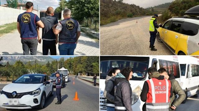 İçişleri Bakanlığı 81 ilde aranan 912 suçlu yakaladı