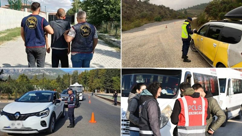 İçişleri Bakanlığı 81 ilde aranan 912 suçlu yakaladı