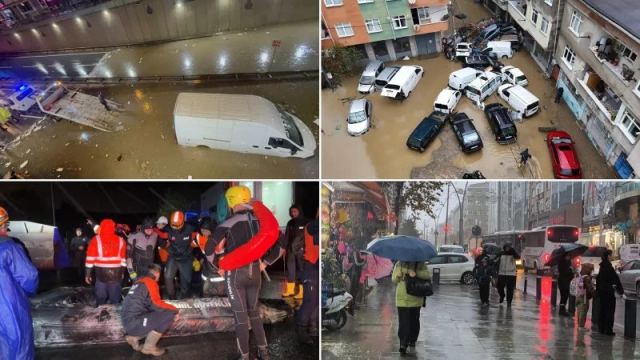 İstanbul'da Sağanak Yağış: Anadolu Yakası İçin Uyarı Geldi
