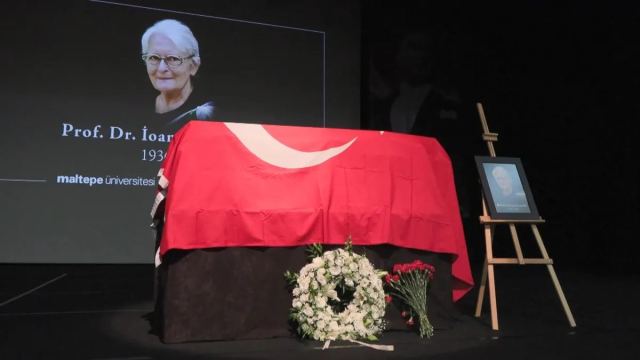 İoanna Kuçuradi, Şişli Rum Ortodoks Mezarlığı'nda defnedildi