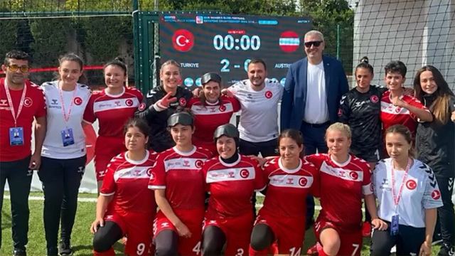 Görme Engelli Kadın Milli Futbol Takımı Avrupa Şampiyonu oldu
