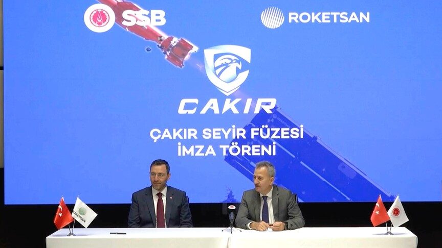 ÇAKIR Seyir Füzesi için Tedarik Sözleşmesi İmzalandı