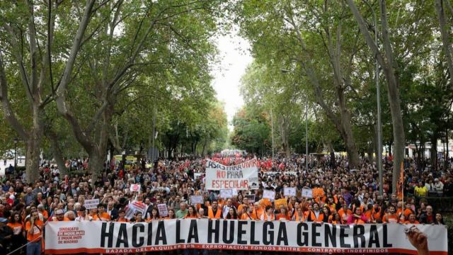 İspanya'da Konut Krizi Protestoları: 50 Kentte Gösteriler Düzenlendi