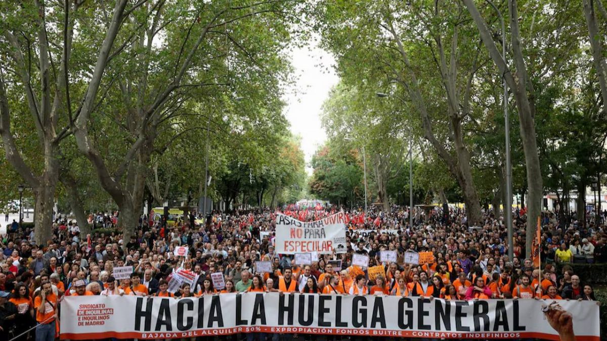 İspanya'da Konut Krizi Protestoları: 50 Kentte Gösteriler Düzenlendi