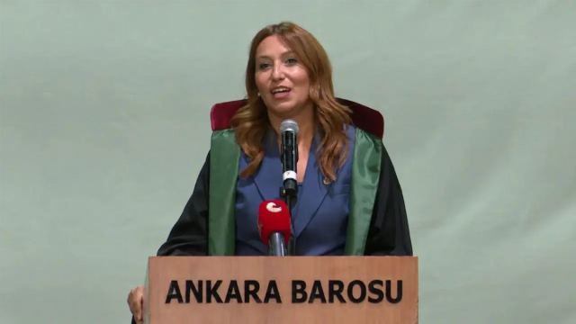 Elçin Özge Şimşek Çağlayan Ankara Barosu Başkanı oldu
