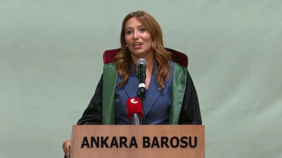 Elçin Özge Şimşek Çağlayan Ankara Barosu Başkanı oldu
