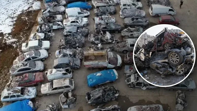 Emniyet, Depremde Hasar Gören Araçlarla 306 Milyon Liralık Vurgunu Araştırıyor