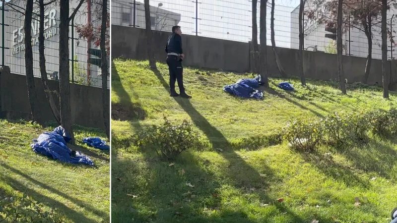 Esenler'de Metro İstasyonu Yanında Erkek Cesedi Bulundu