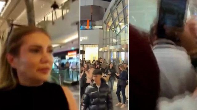 Sarıyer'de Klodya Medina'ya Protesto, AVM Boşaltıldı